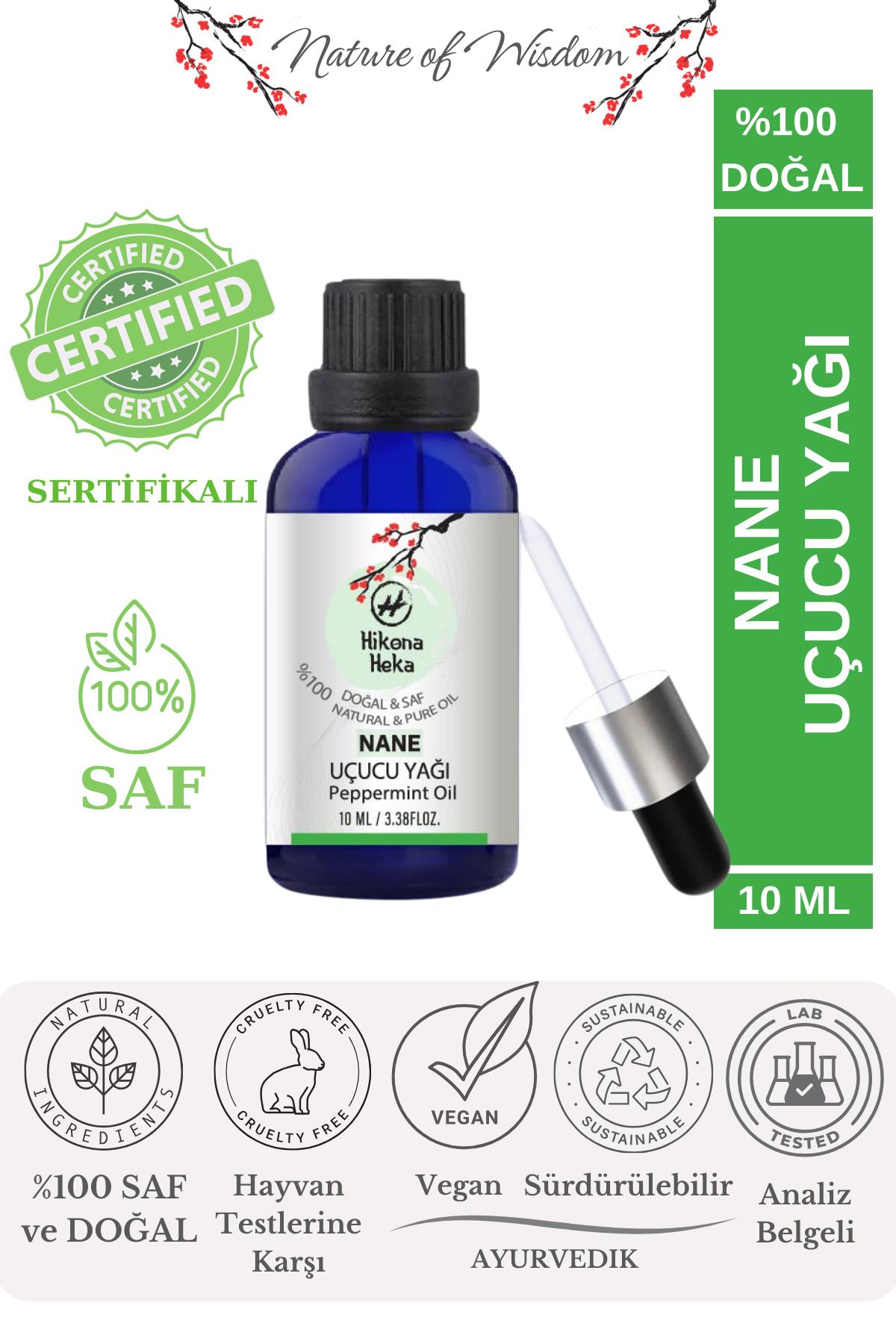 %100 Doğal Nane Uçucu Yağı (Peppermint Essential Oil) 10 ml