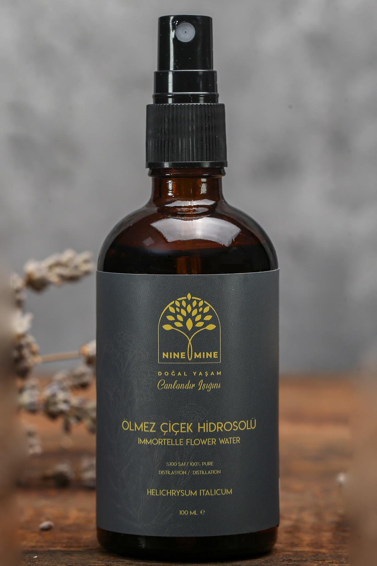 %100 Saf Ölmez Çiçek Hidrosolü - 100ml