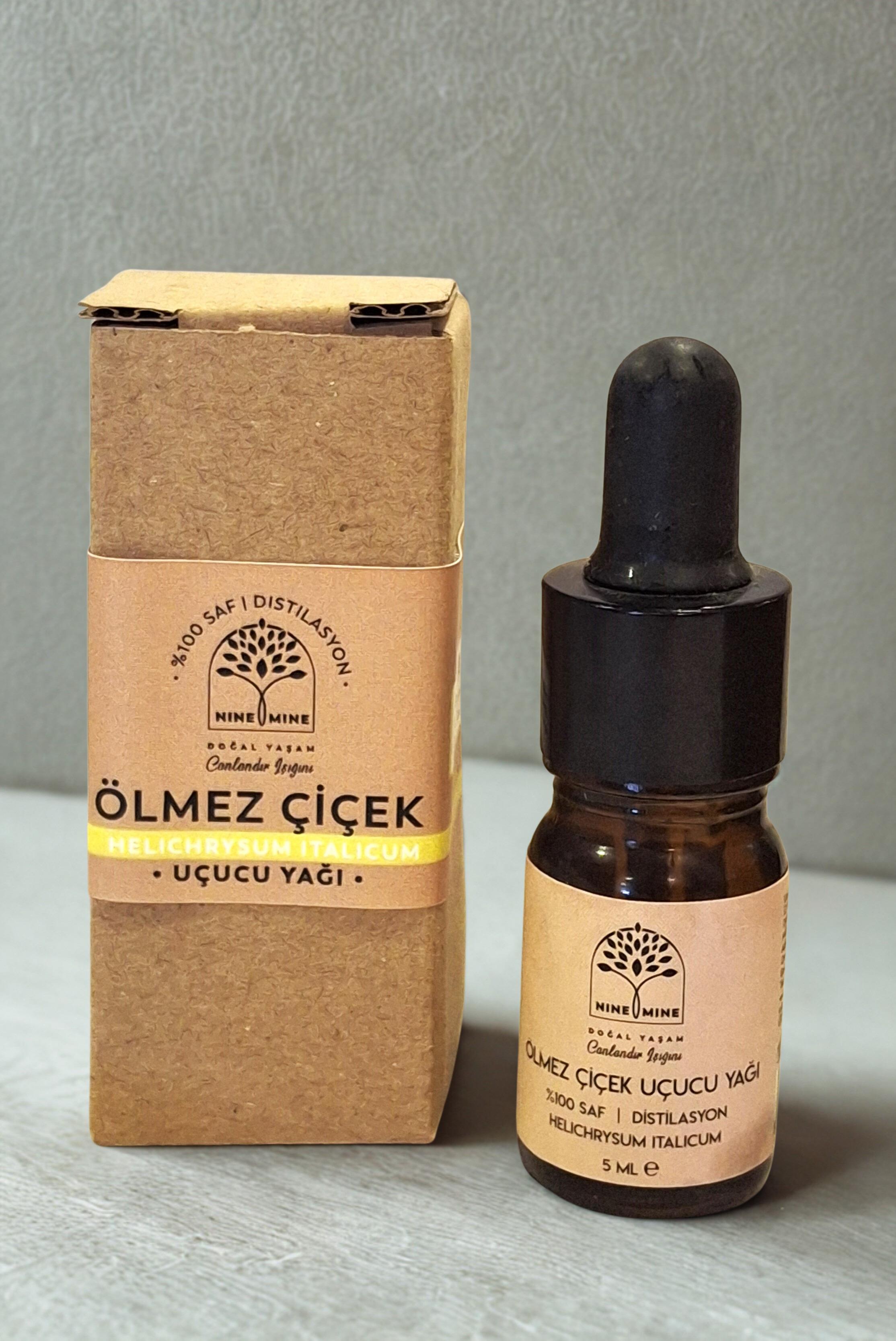 %100 Saf Ölmez Çiçek Uçucu Yağı - 5ml