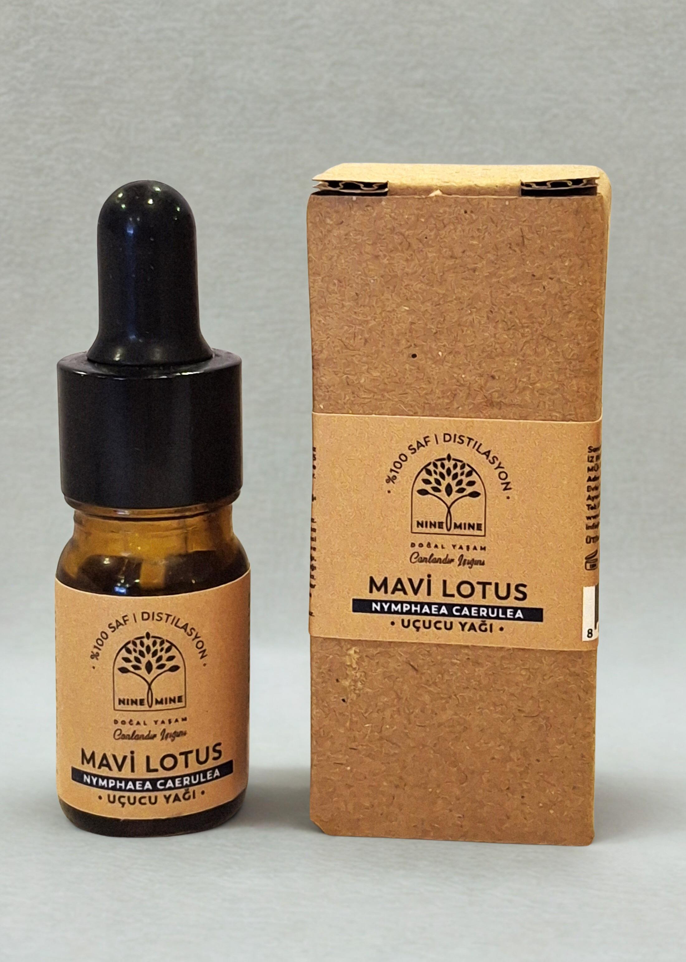 %100 Saf ve Doğal Mavi Lotus Uçucu Yağı 5 ml