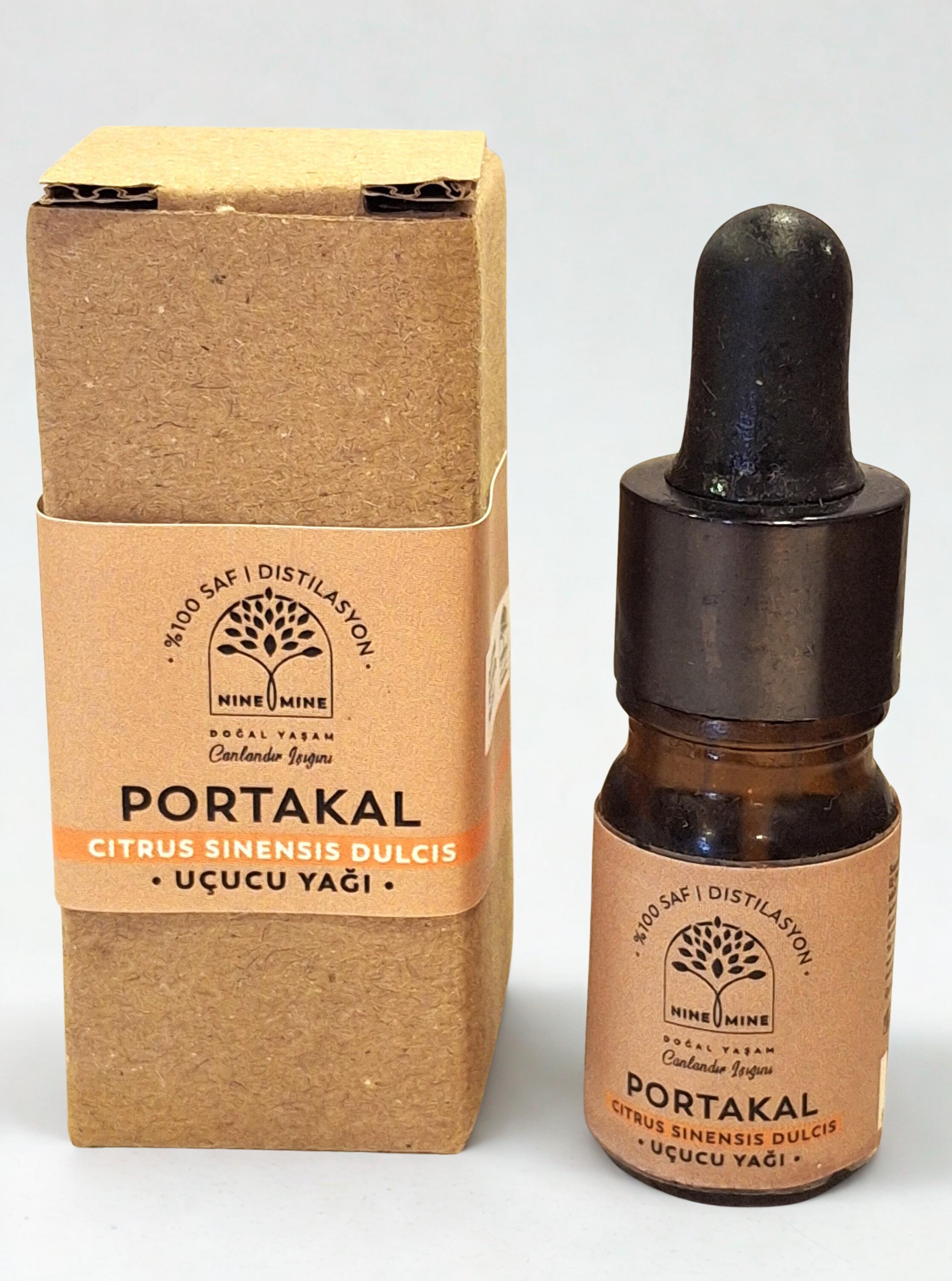%100 Saf ve Doğal Portakal Uçucu Yağı 5 ml