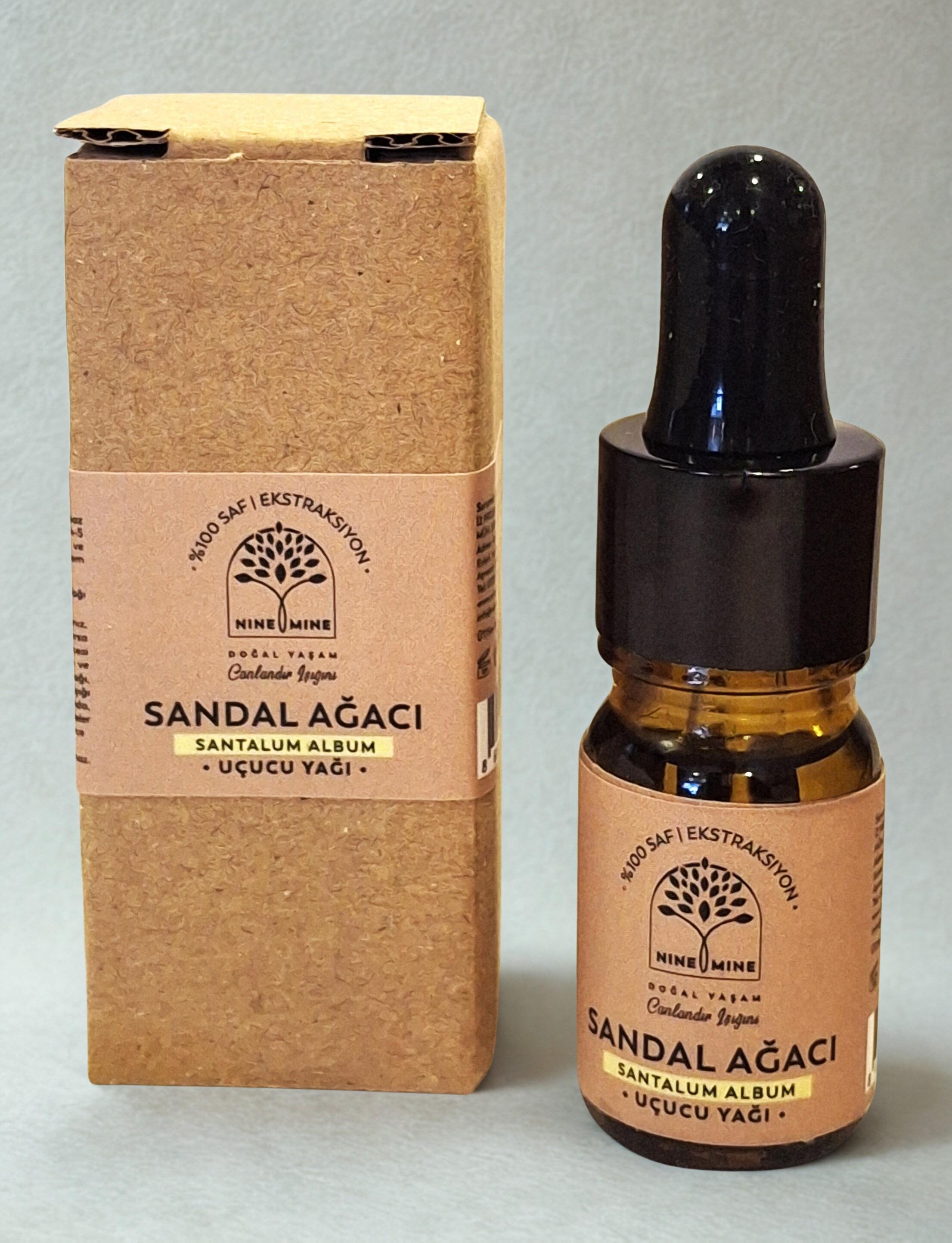 %100 Saf ve Doğal Sandal Ağacı Uçucu Yağı 5 ml