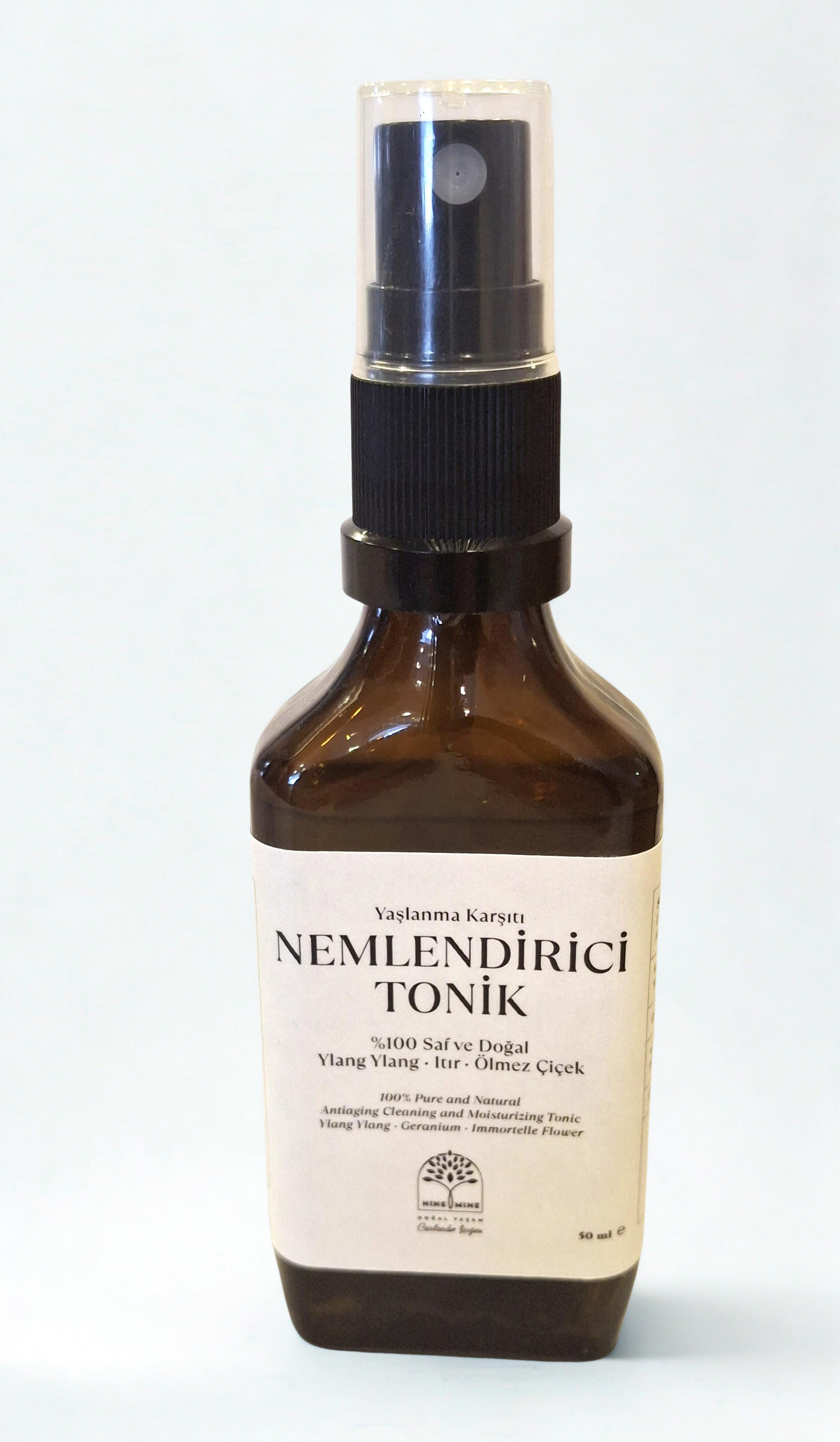 %100 Saf ve Doğal Yaşlanma Karşıtı Nemlendirici Tonik Ylang Ylang - Itır - Ölmez Çiçek
