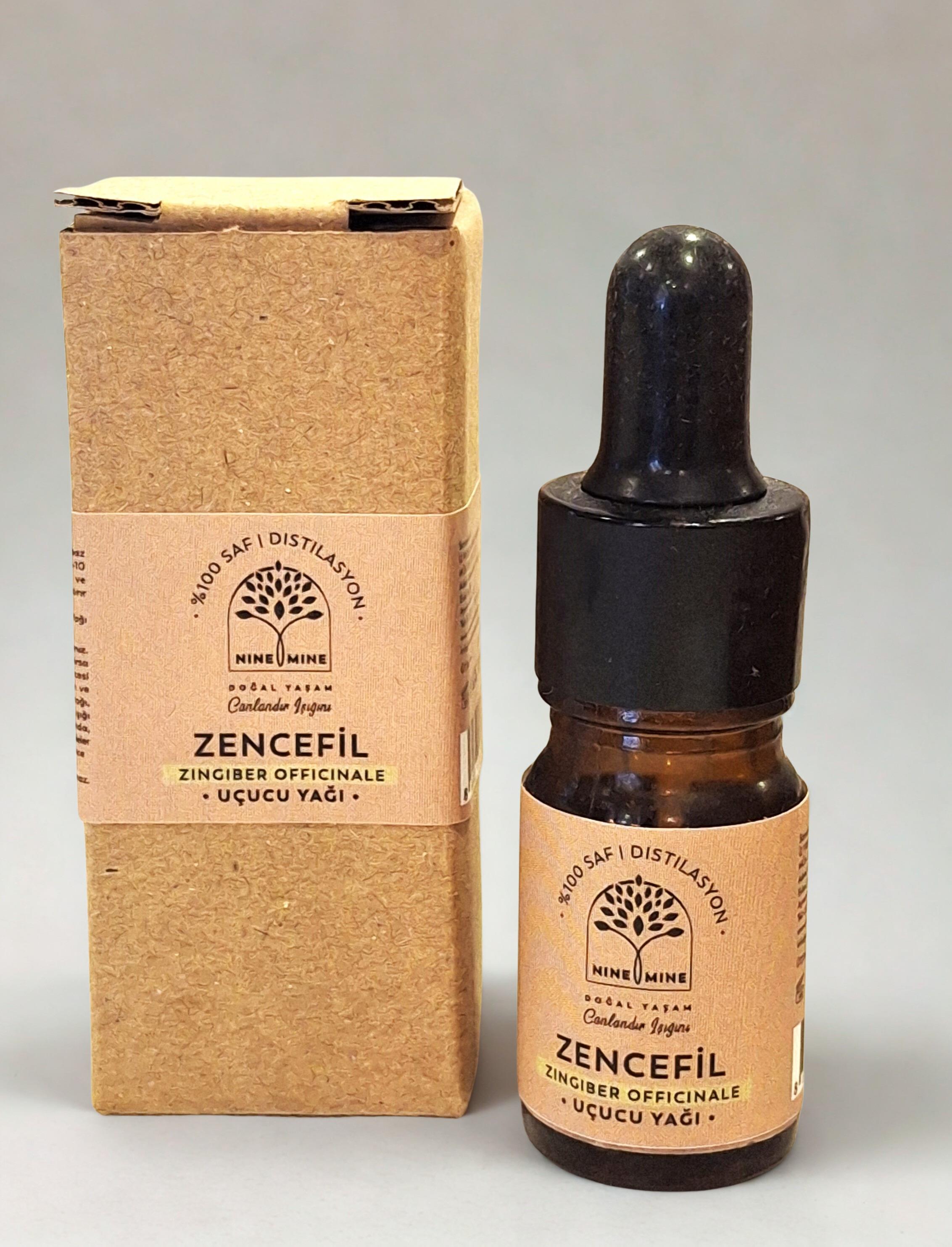 %100 Saf ve Doğal Zencefil Uçucu Yağı 5 ml