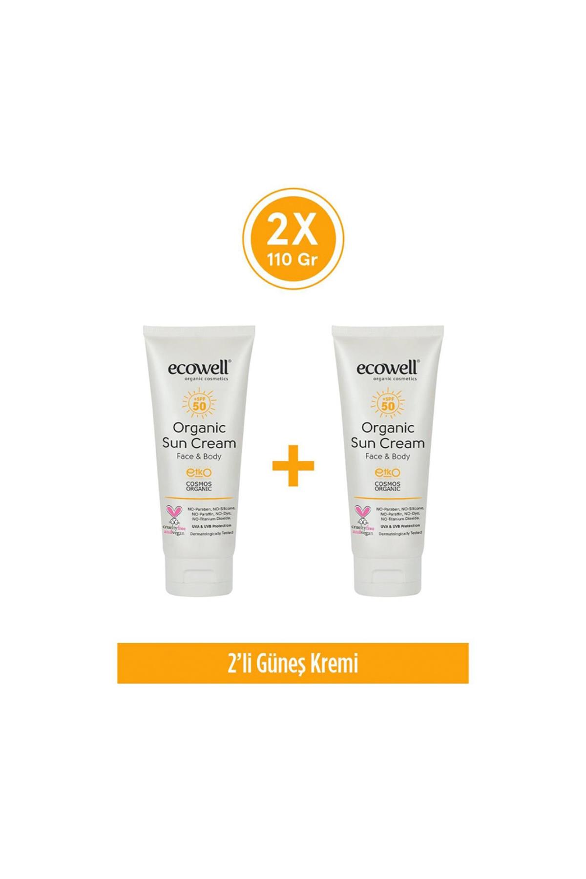 2'li Organik Güneş Kremi Seti 50 Spf