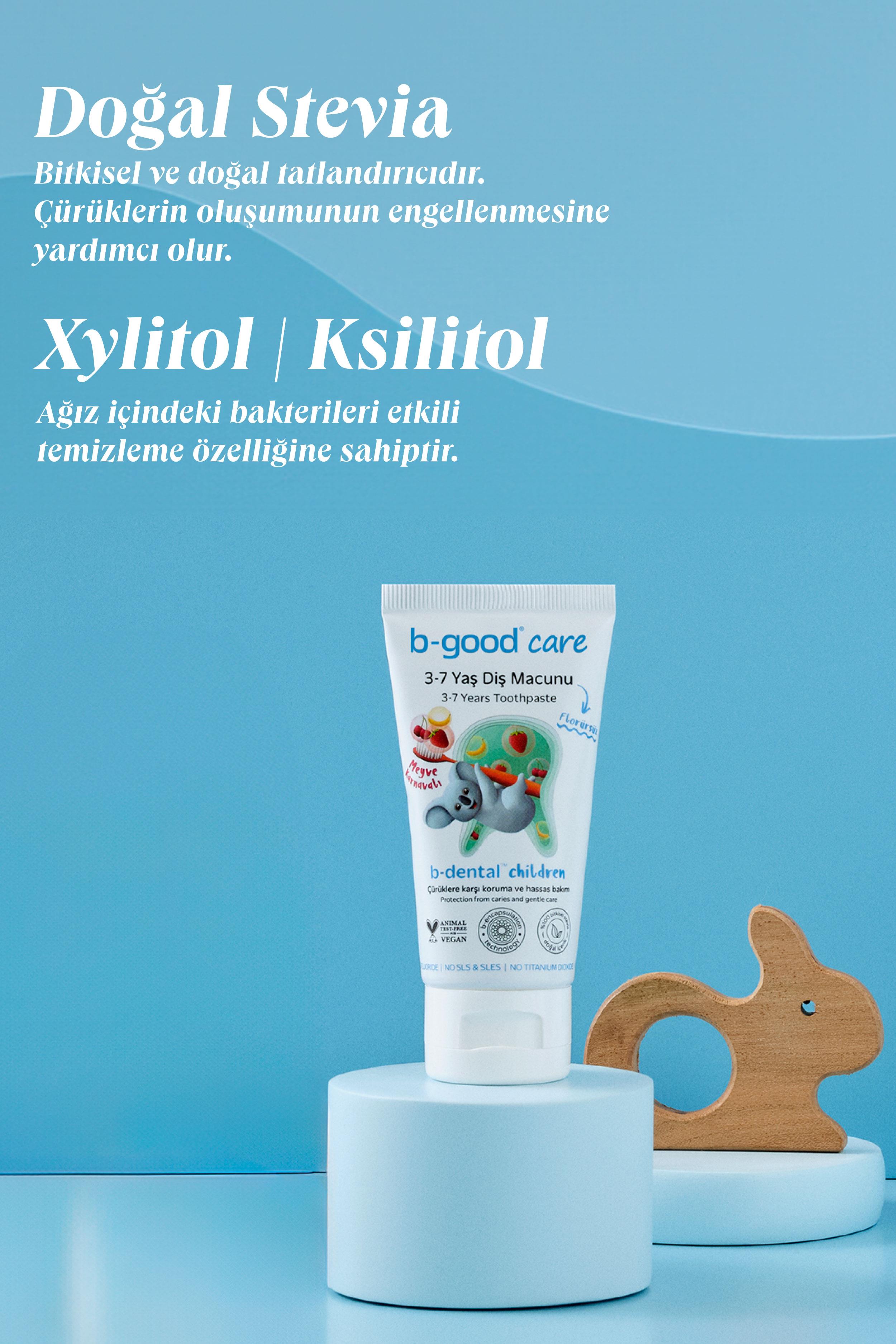 b-good care 3-7 Yaş Diş Macunu | Florürsüz