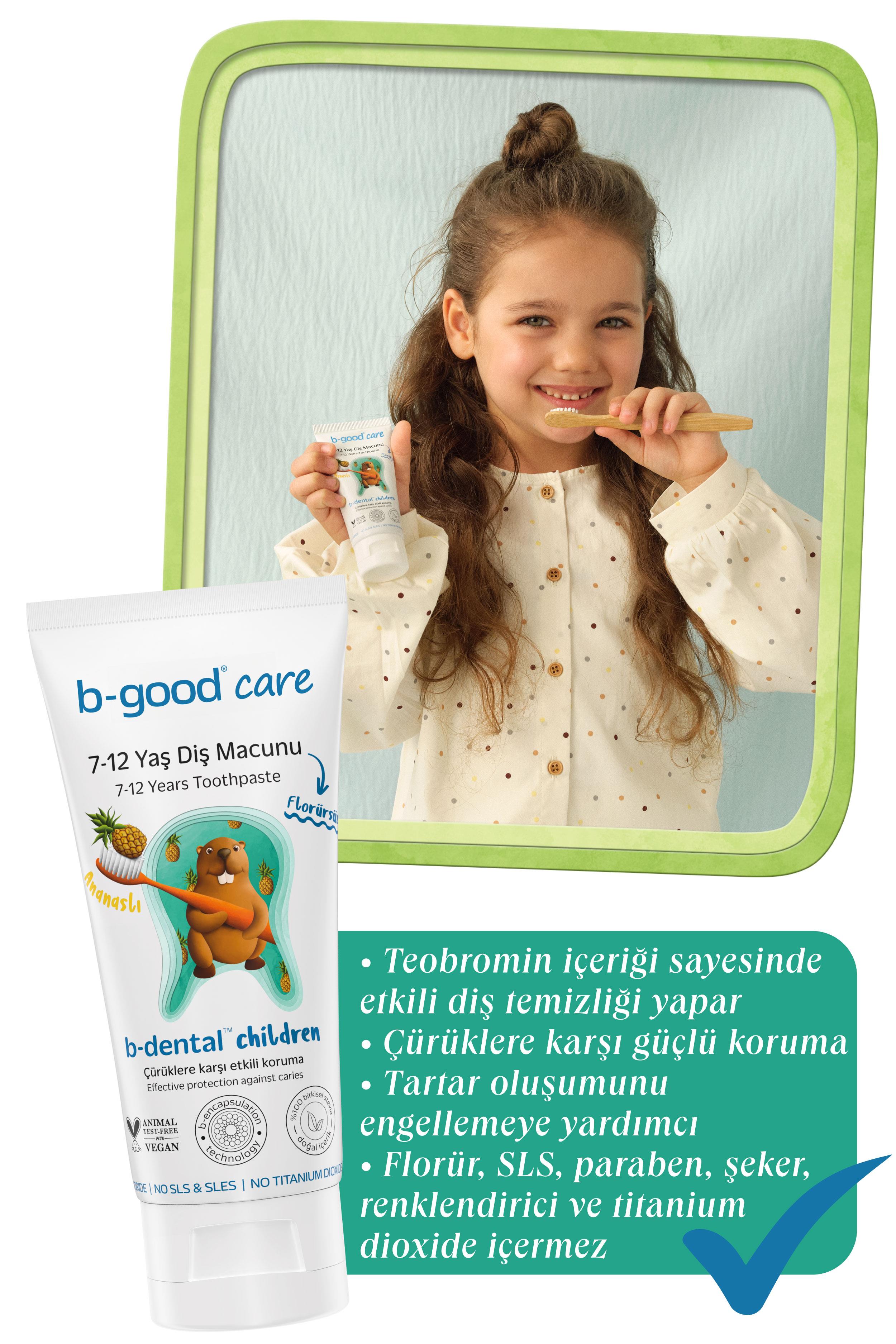b-good care 7-12 Yaş Diş Macunu | Florürsüz