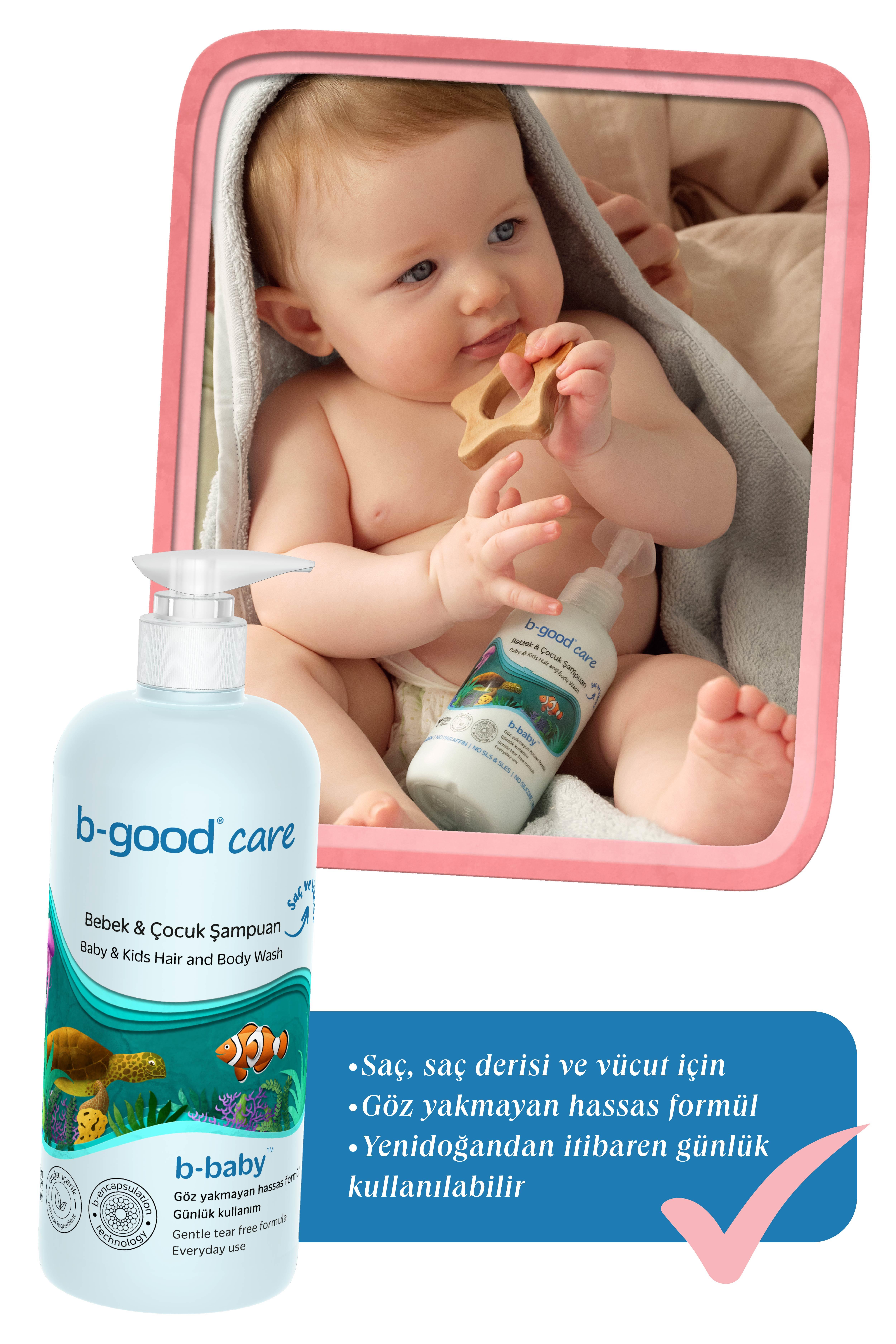 b-good care Bebek & Çocuk Şampuan | Saç ve Vücut