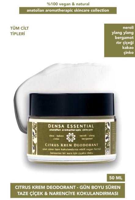 Citrus Krem Deodorant - Gün Boyu Süren Taze Floral Kokulandırma Etkili 50 ml