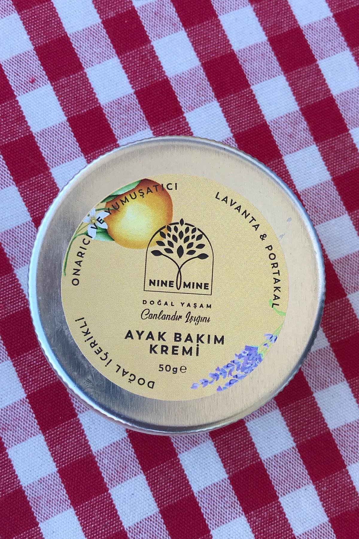 Doğal İçerikli Onarıcı Ve Yumuşatıcı Ayak Bakım Kremi - 50ml