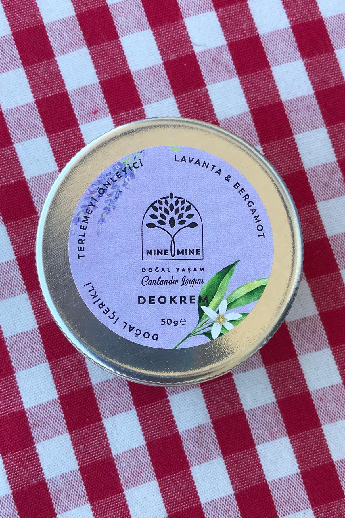 Doğal İçerikli Ter Kokusunu Önleyici Deokrem - 50ml