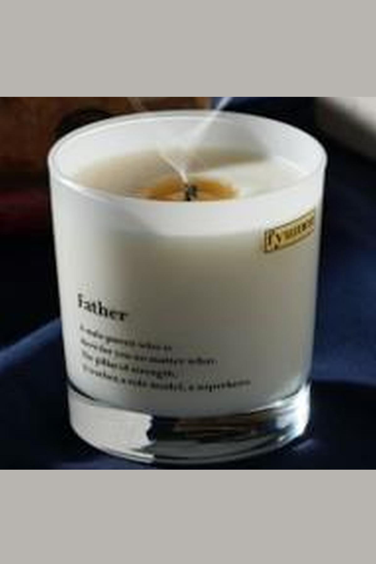 Fyumee Kokulu Bitkisel Soya Mumu - Uzun Ömürlü Aromaterapi ve Meditasyon Mumu - Father - Kavun