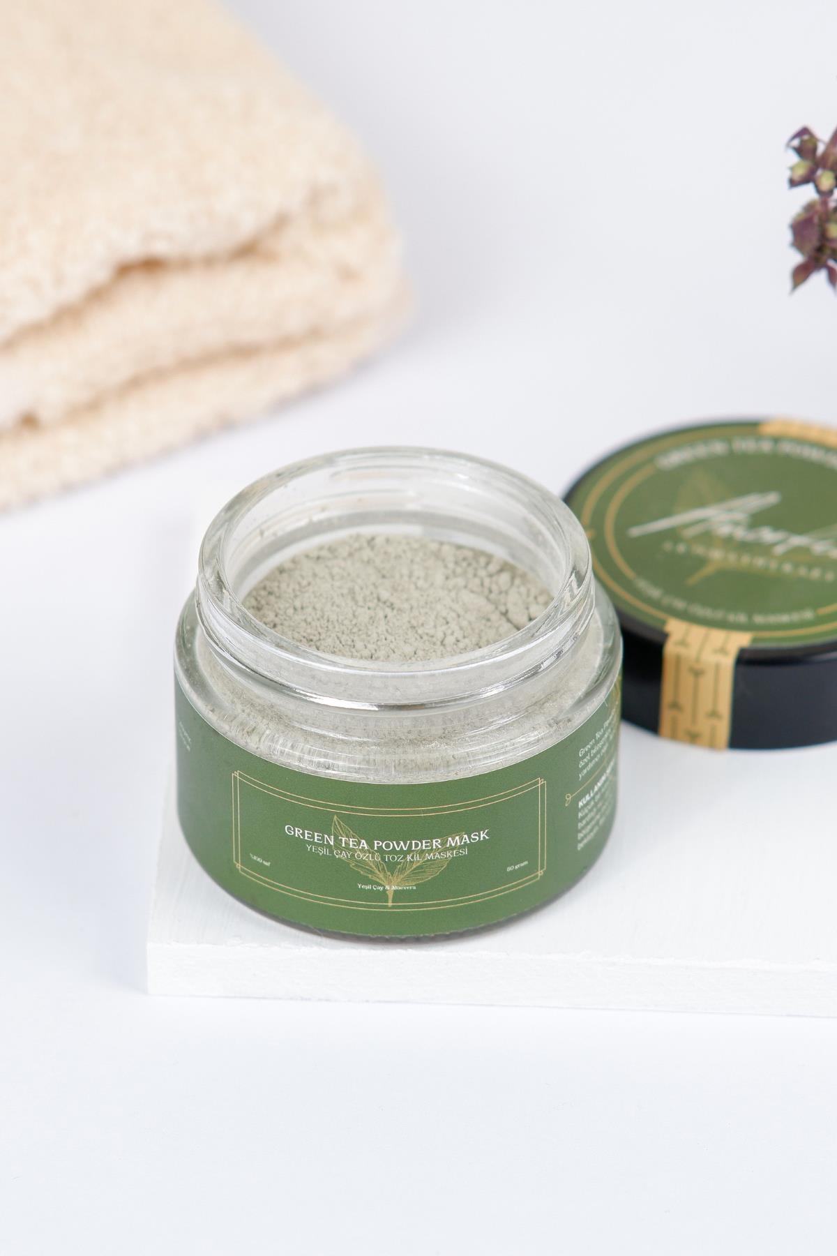 Green Tea Powder Mask | Yeşil Çay Özlü Toz Maske