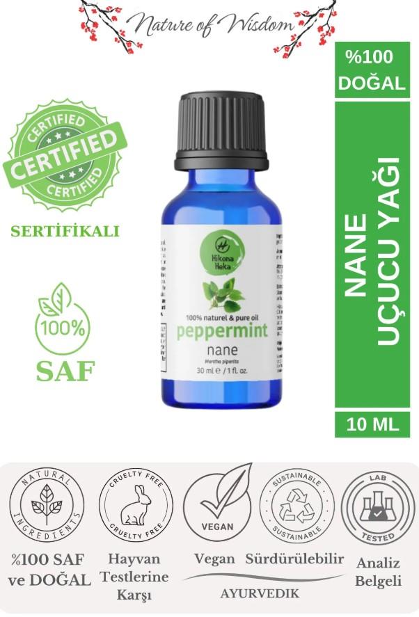 Hikona Heka Nane Uçucu Yağı (PEPPERMİNT ESSENTİAL OİL) %100 Saf Ve Doğal 30 ml