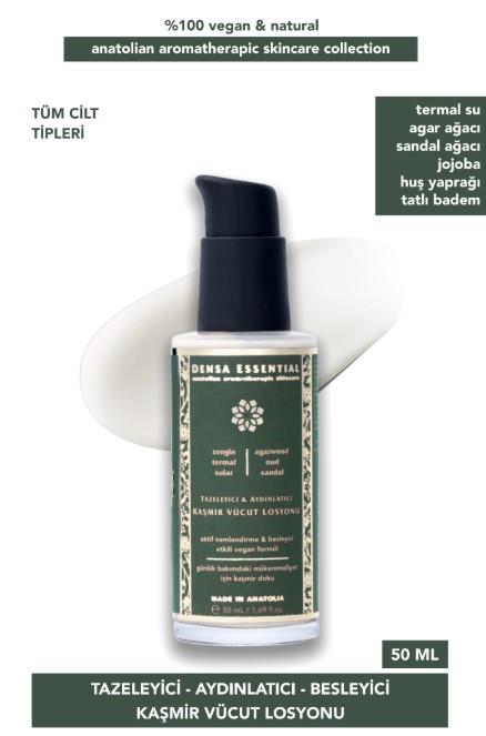 Kaşmir Vücut Losyonu Tazeleyici/Aydınlatıcı/Besleyici/Nemlendirici Etkili 50 ml