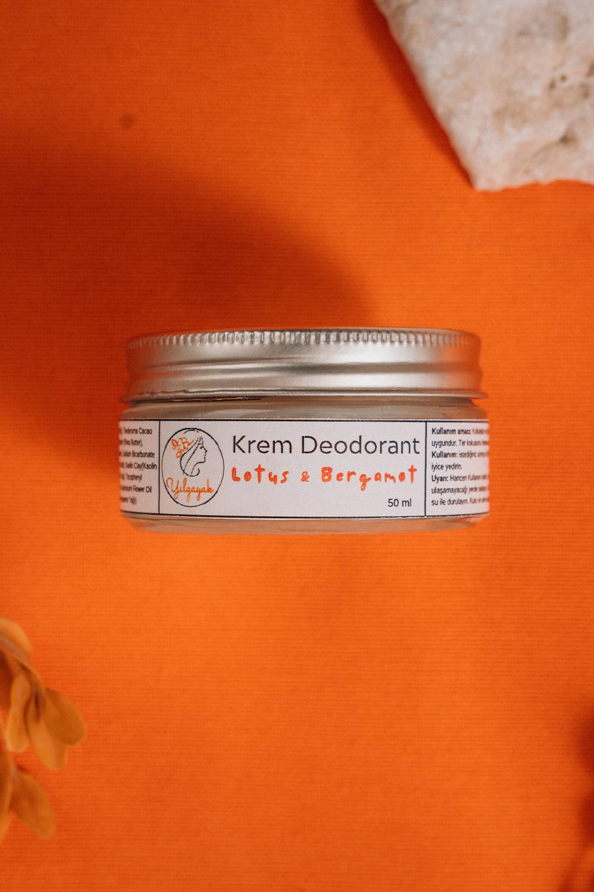 Krem Deodorant Lotus Bergamot