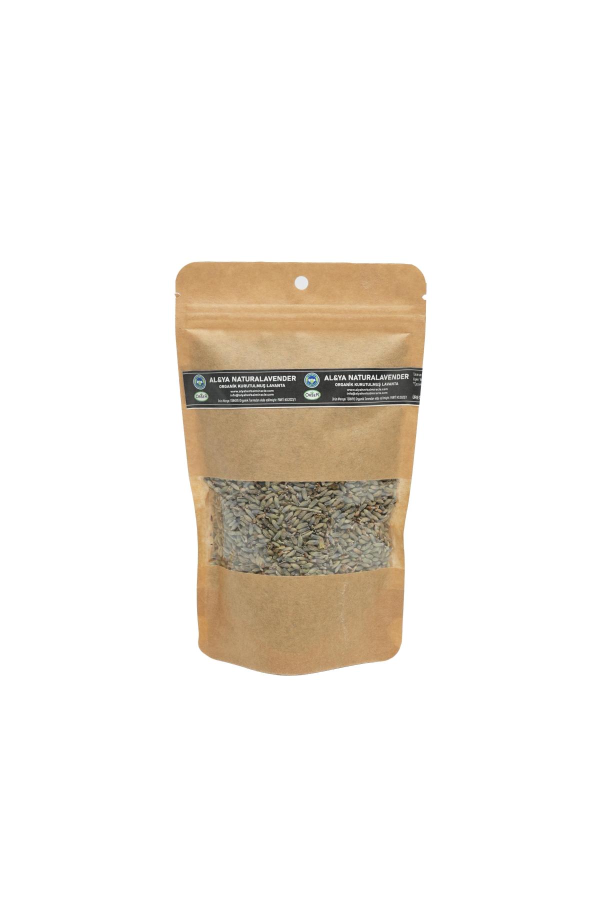 Kurutulmuş Organik Tıbbi Lavanta Çayı - 25gr