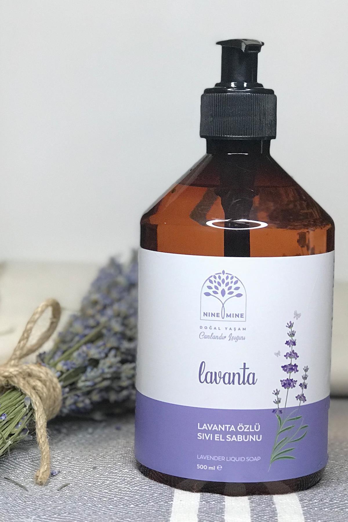 Lavanta Özlü Doğal Sıvı El Sabunu 500ml