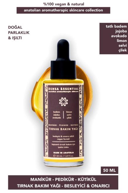 Manikür, Pedikür, Kütikül Tırnak Bakım Yağı 50 ml / Besleyici/Parlatıcı/Güçlendirici Bakım