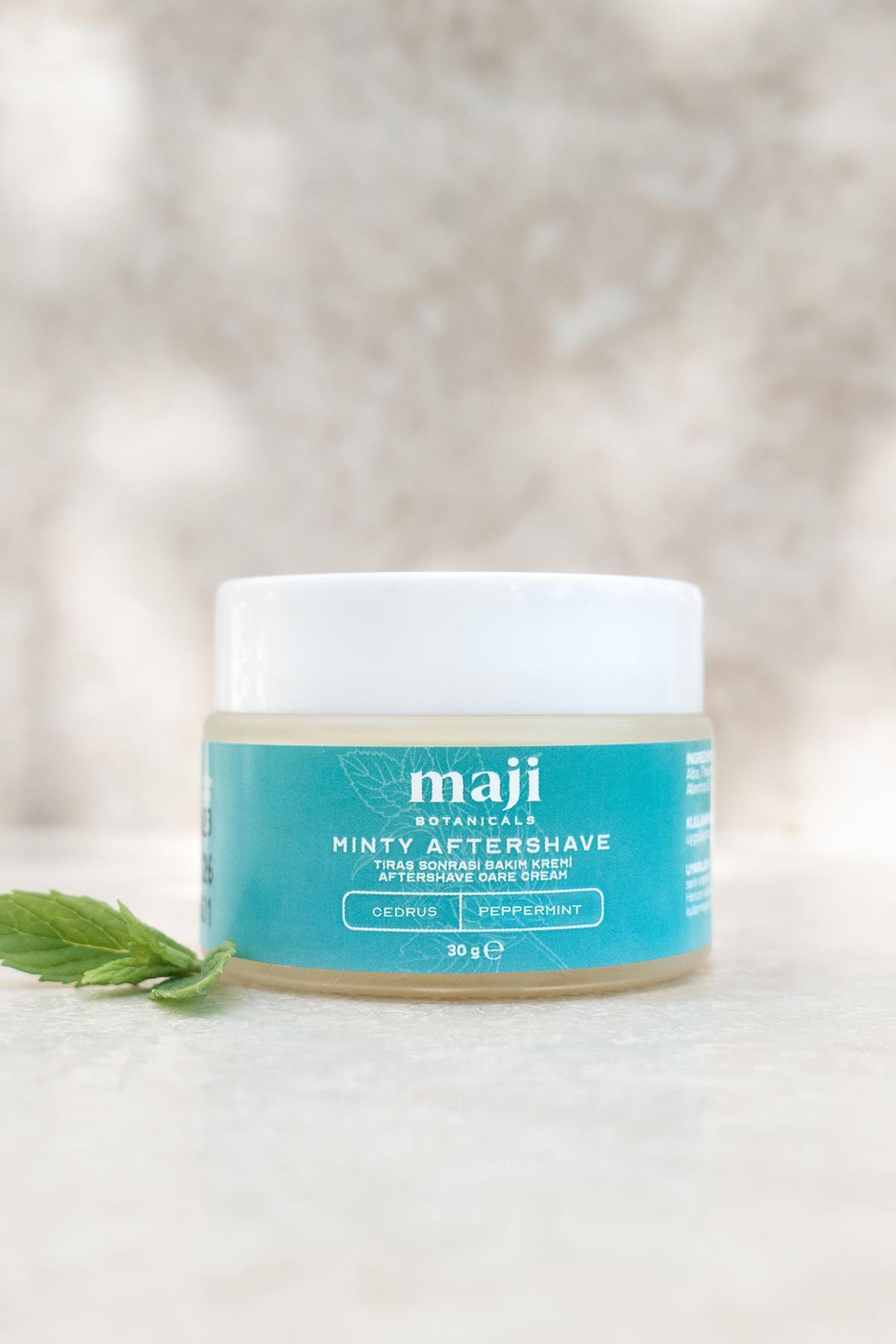 Minty Aftershave Balm Tıraş Sonrası Yüz Bakım Kremi - 30cc