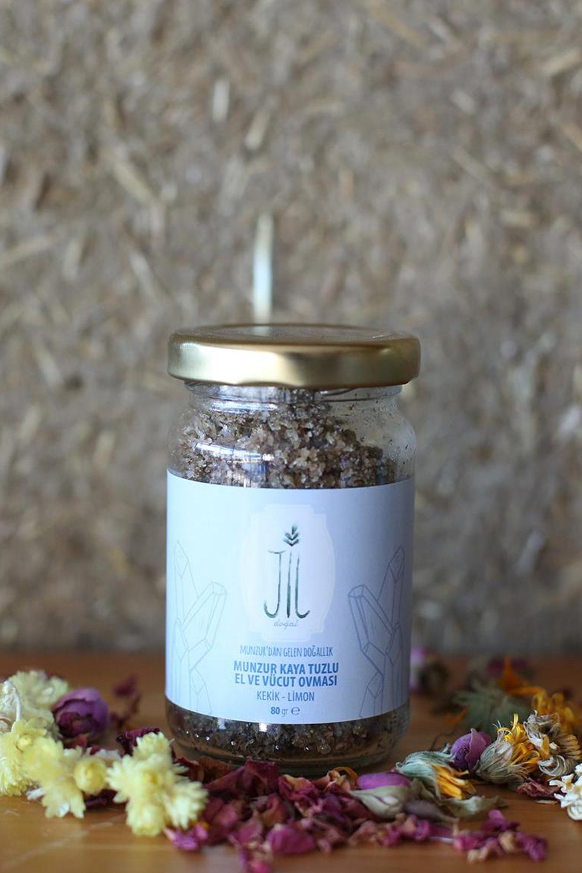 Munzur Kaya Tuzlu El ve Vücut Ovması - 80gr