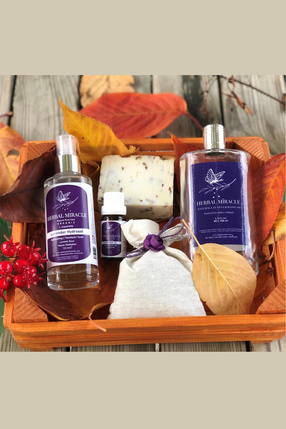 Herbal Miracle Organik Lavanta Sevgi Kutusu I