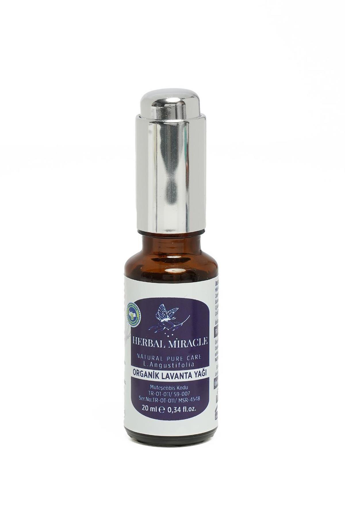 Herbal Miracle Organik Lavanta Yağı 20 ml