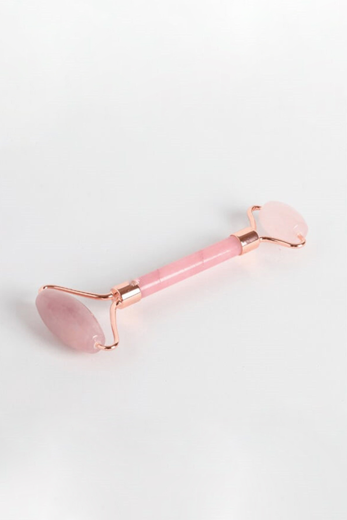 Pembe Kuvars Roller Yüz Masaj Aleti