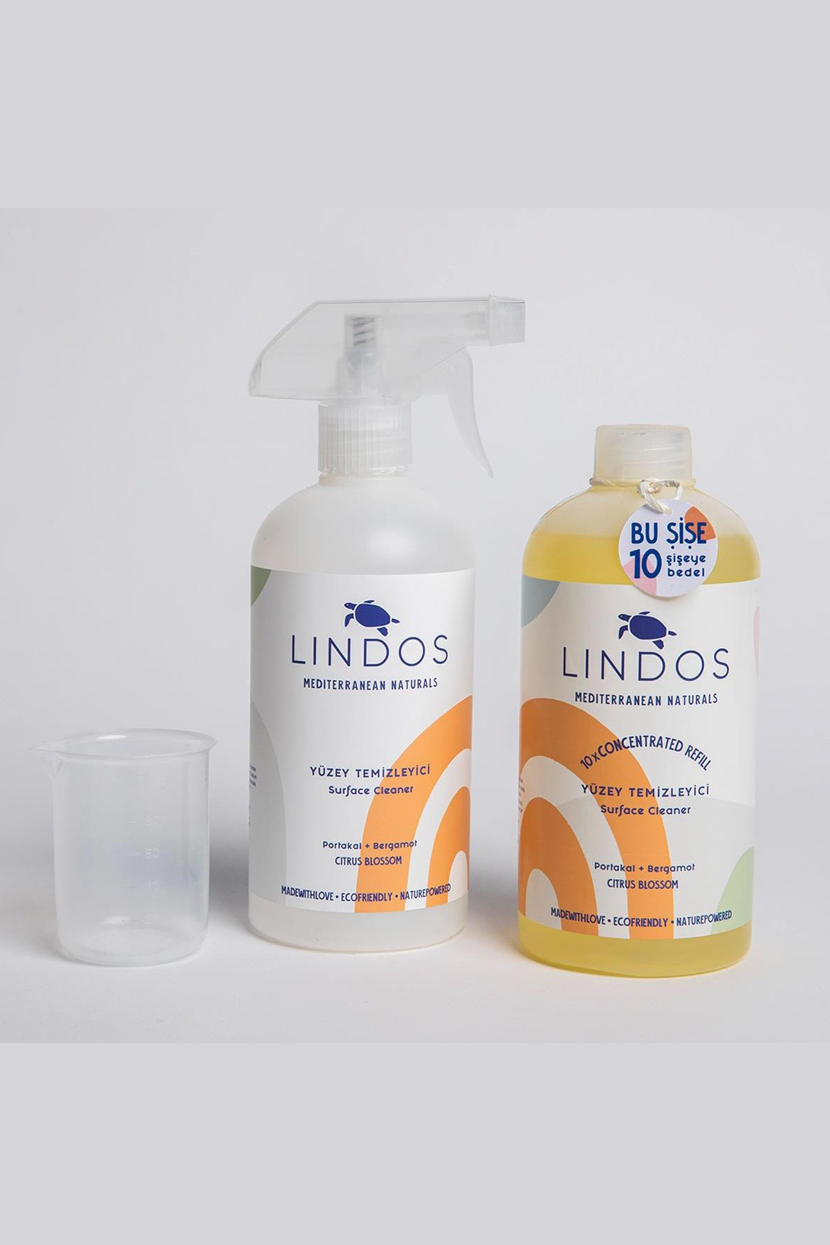 Portakal ve Bergamot Konsantre Yüzey Temizleyici - 600ml
