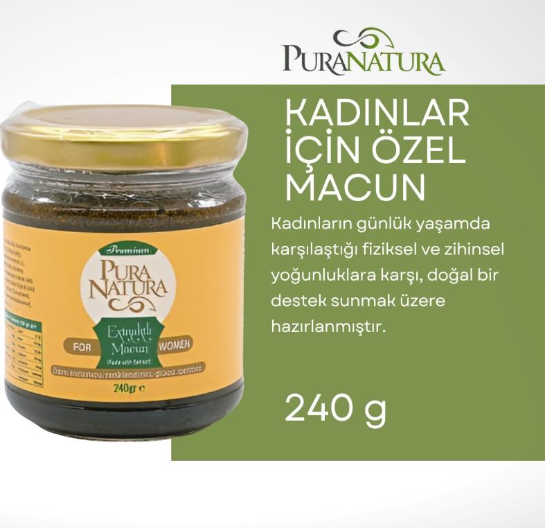 Pura Natura Kadınlar İçin Özel Macun %100 Katkısız ve Doğal