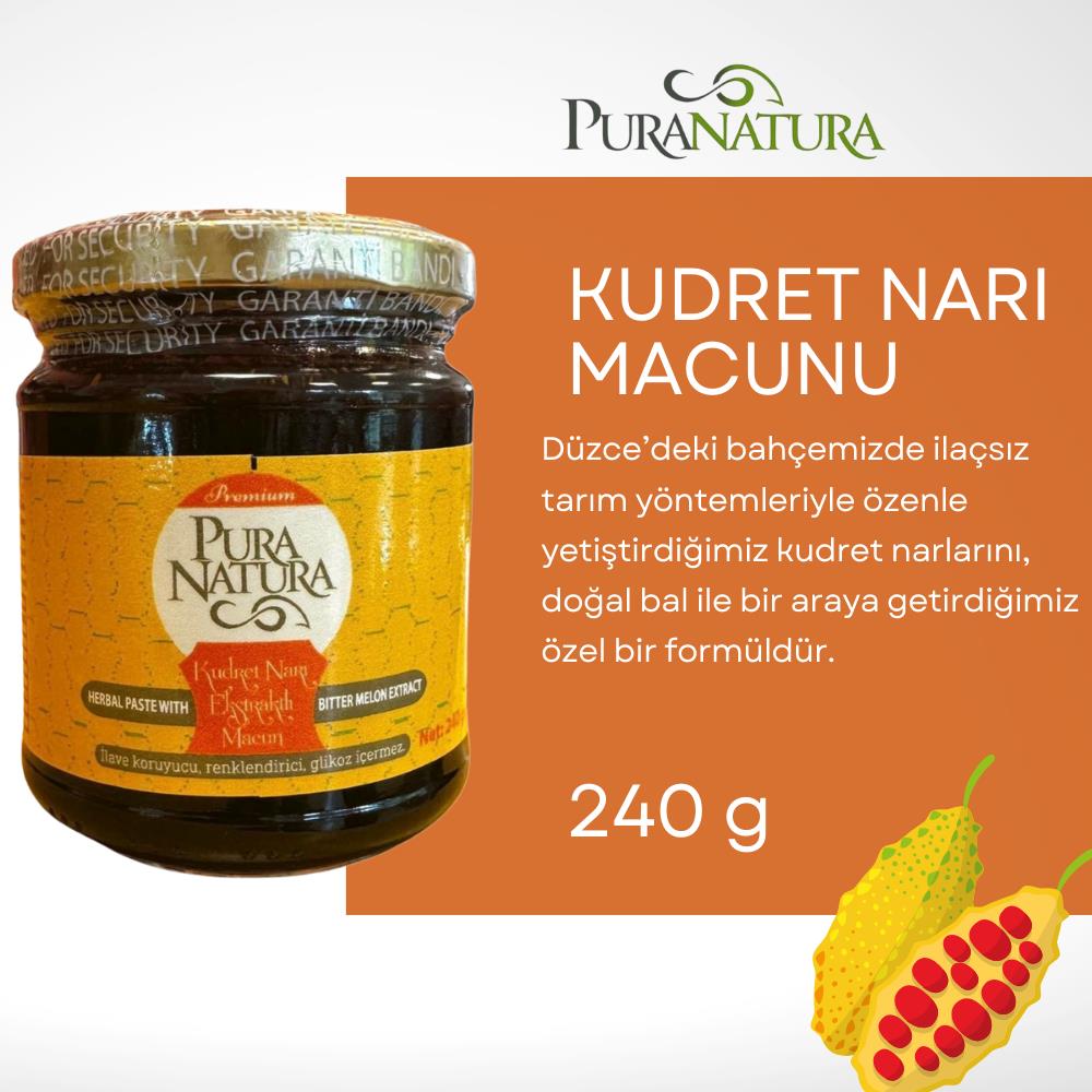 Pura Natura Kudret Narı Özlü Bitkisel Macun Katkısız ve Doğal
