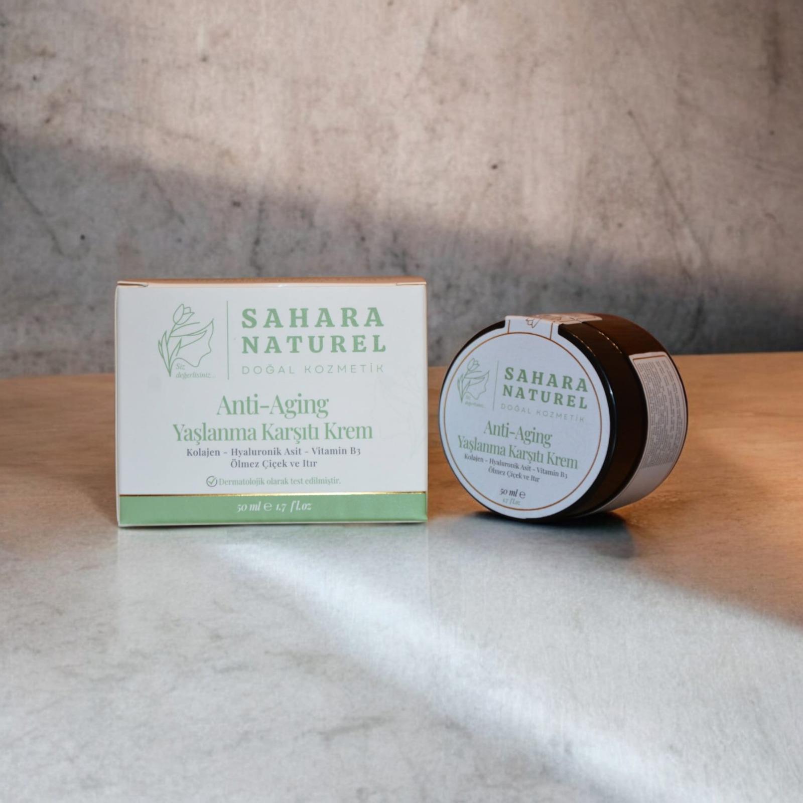 Sahara Naturel Doğal Anti-Aging Krem