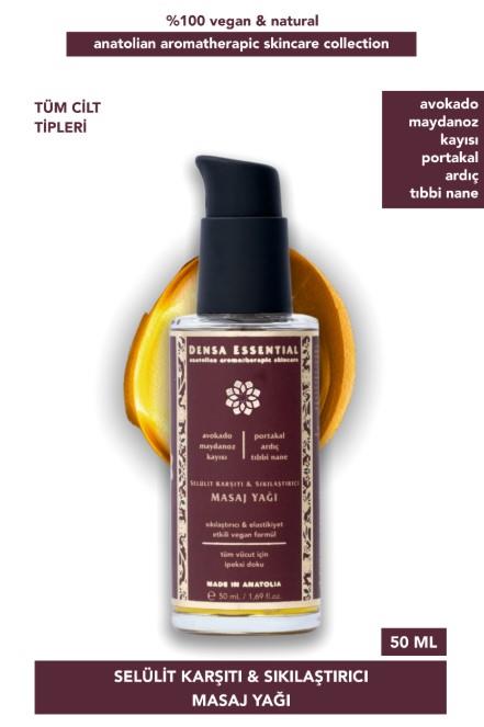 Selülit Karşıtı & Sıkılaştırıcı Masaj Yağı 50 ml