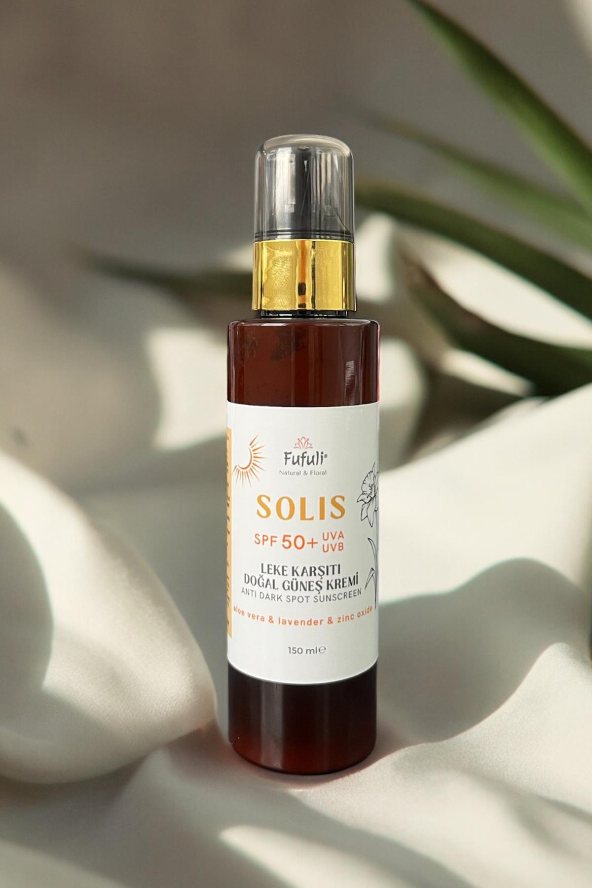 Solis Leke Karşıtı Doğal Güneş Kremi Spf 50+  (150 ML)