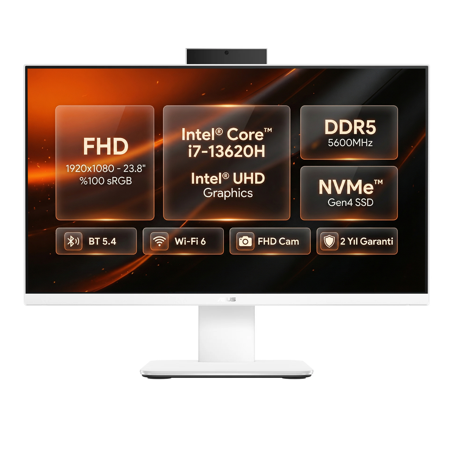 ASUS V400 AiO Beyaz