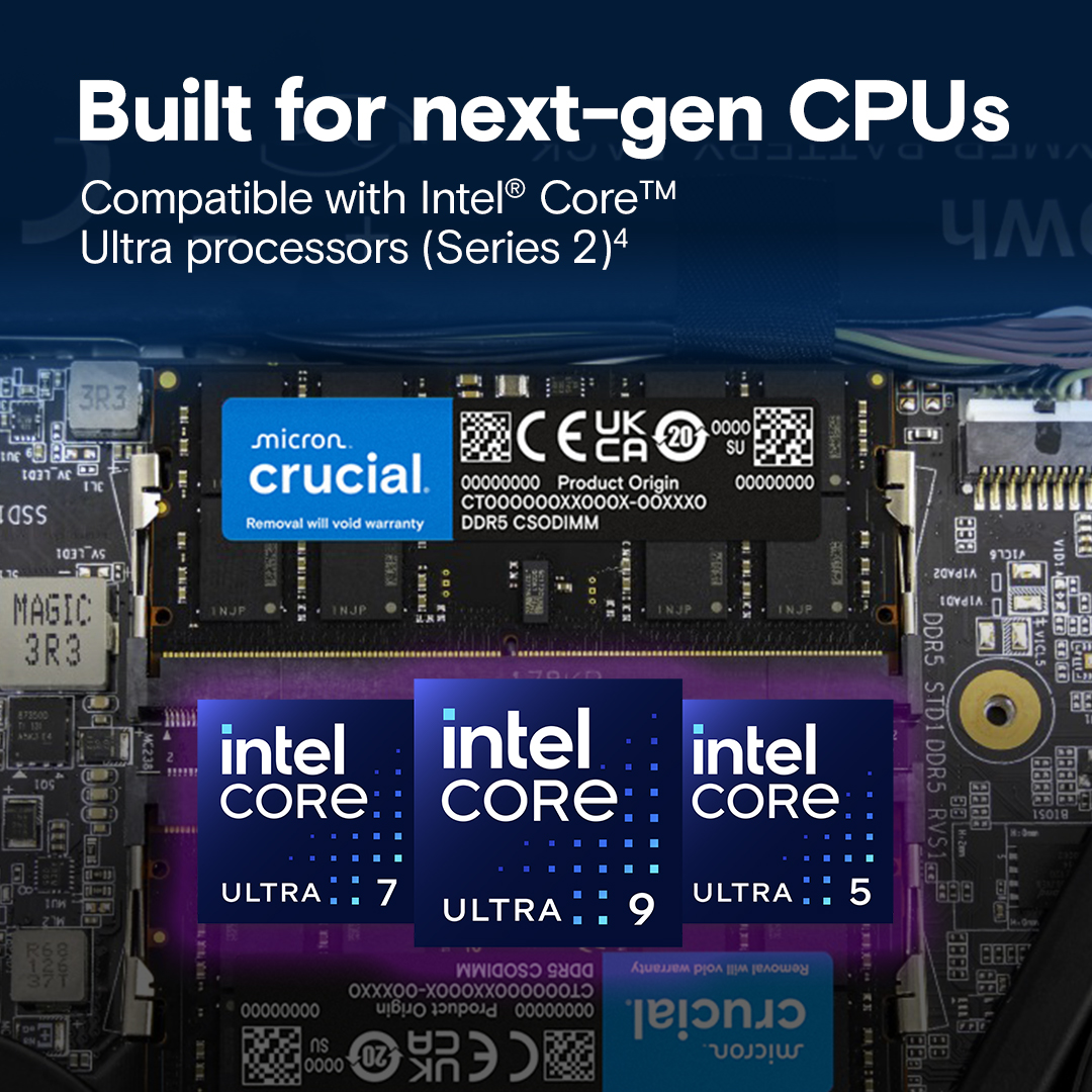 Crucial DDR5 Teknoloji