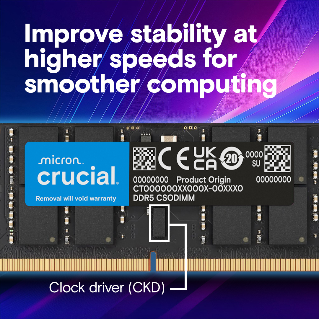 Crucial DDR5 Mimari