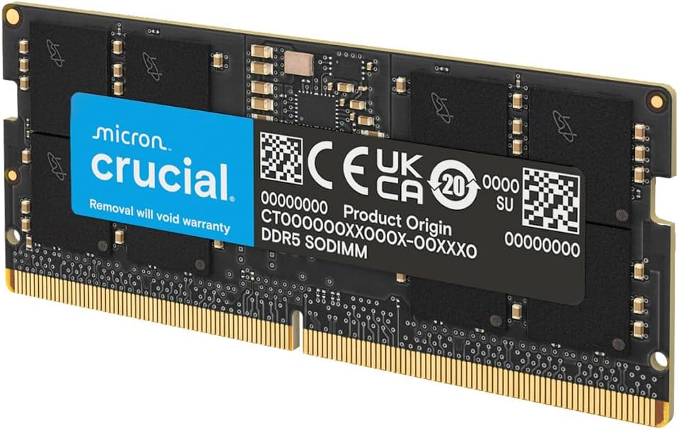 Crucial DDR5-5600 32GBx2枚　64GB Crucial NTB 64GB (2x32GB) 5600MHz DDR5 CT2K32G56C46S5