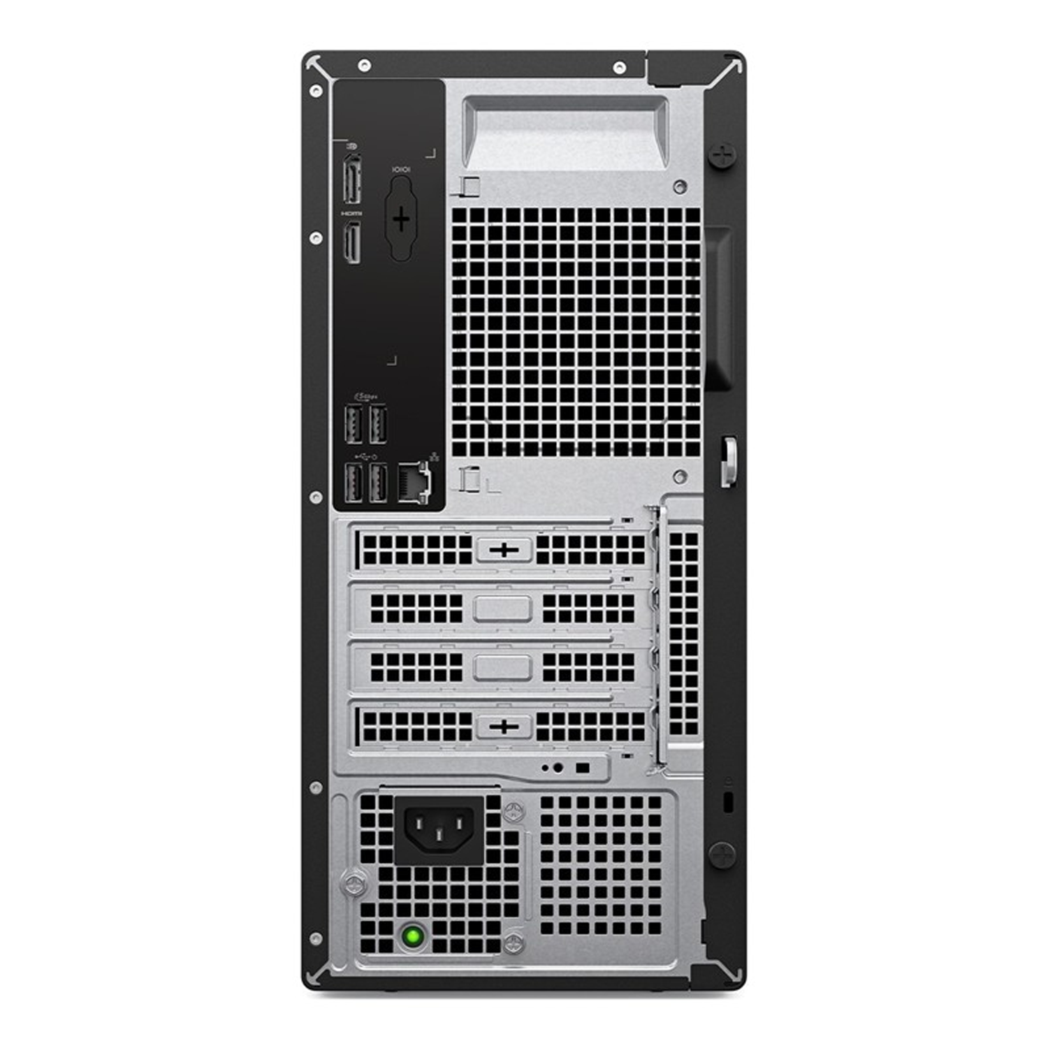 Dell Pro Tower Essential Ağ ve Kasa Görünümü