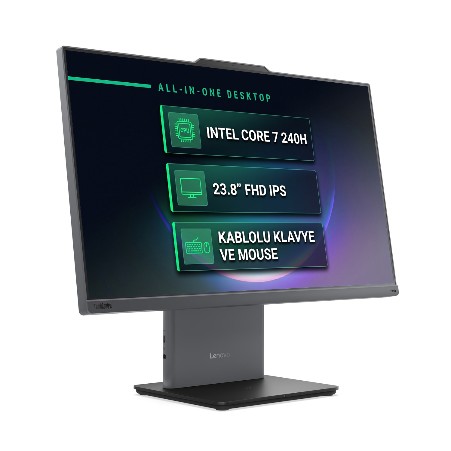 Lenovo ThinkCentre neo 50a - Ekran ve Tasarım