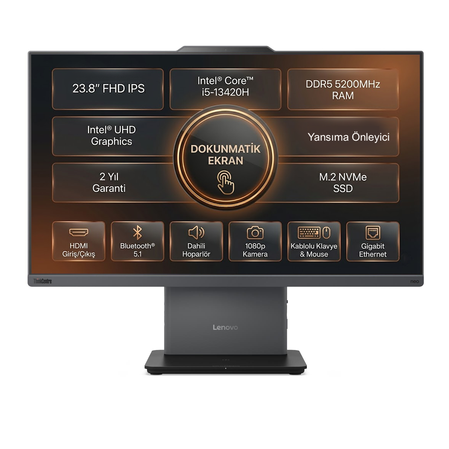 Lenovo ThinkCentre Neo 50a 24 G5 Intel Core i5-13420H 16GB 1TB SSD
