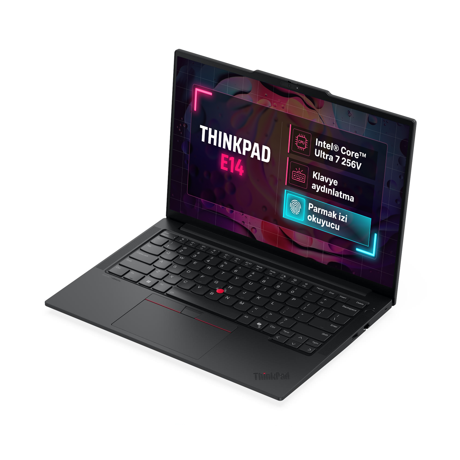Lenovo ThinkPad E14 Gen 7 - Klavye ve Ekran Görünümü