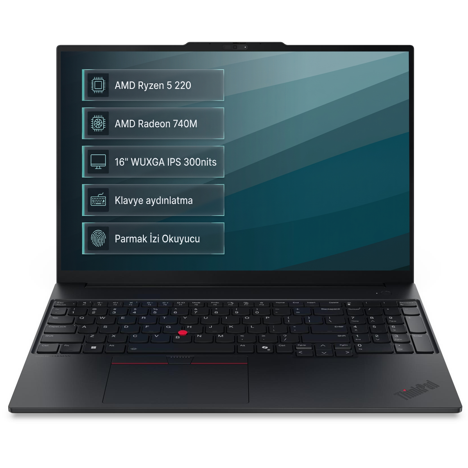 Lenovo ThinkPad E16 Gen 3 - Ön Görünüm
