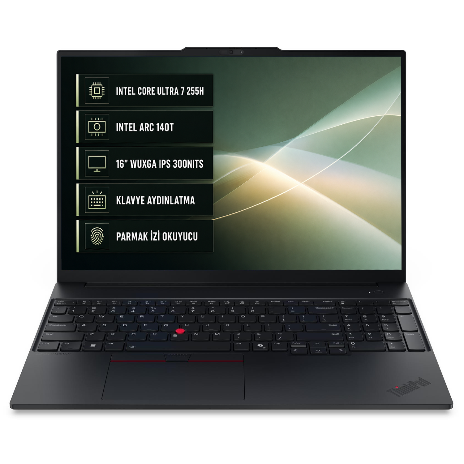 Lenovo ThinkPad E16 Gen 3 - Ön Görünüm
