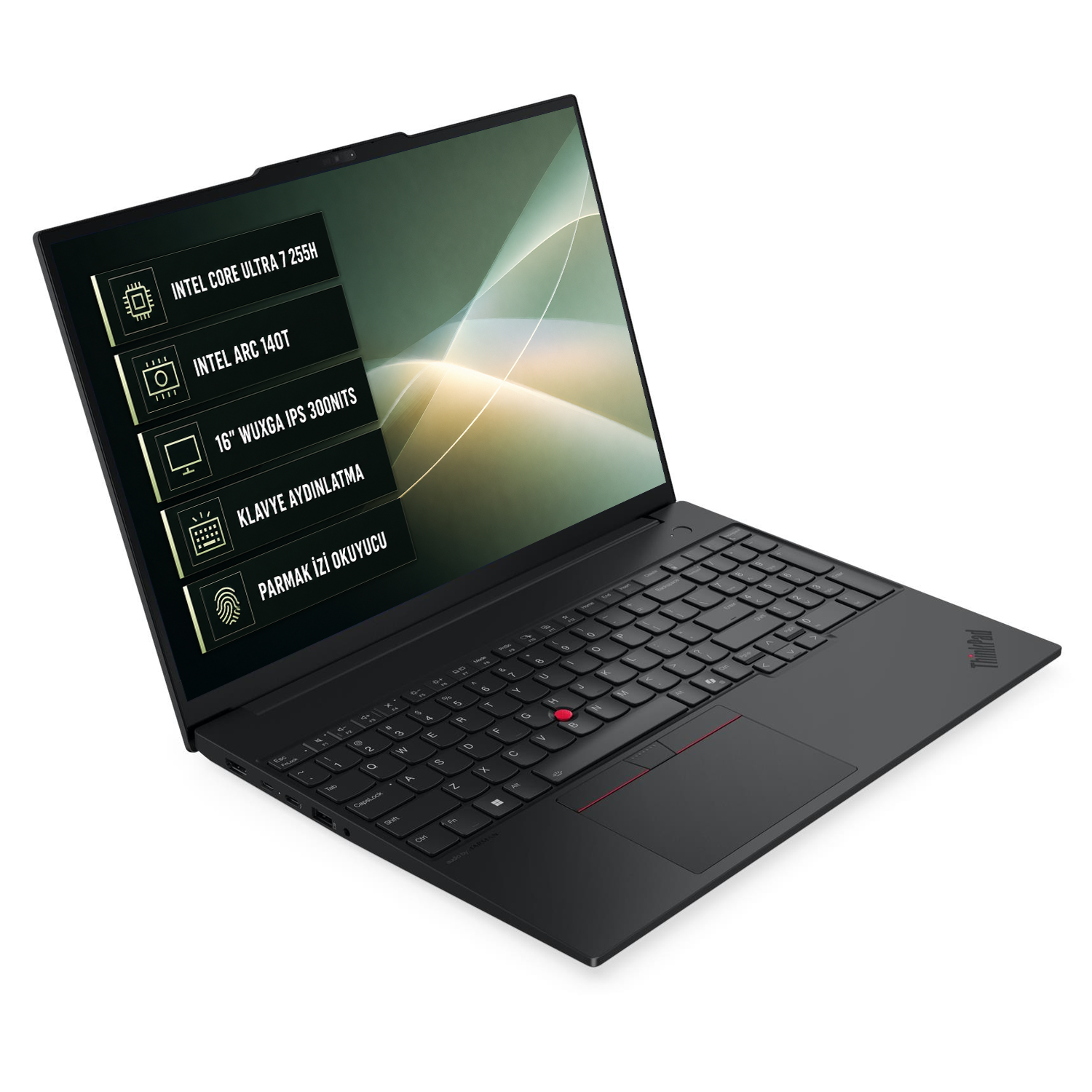 Lenovo ThinkPad E16 Gen 3 - Bağlantı Noktaları ve Profil