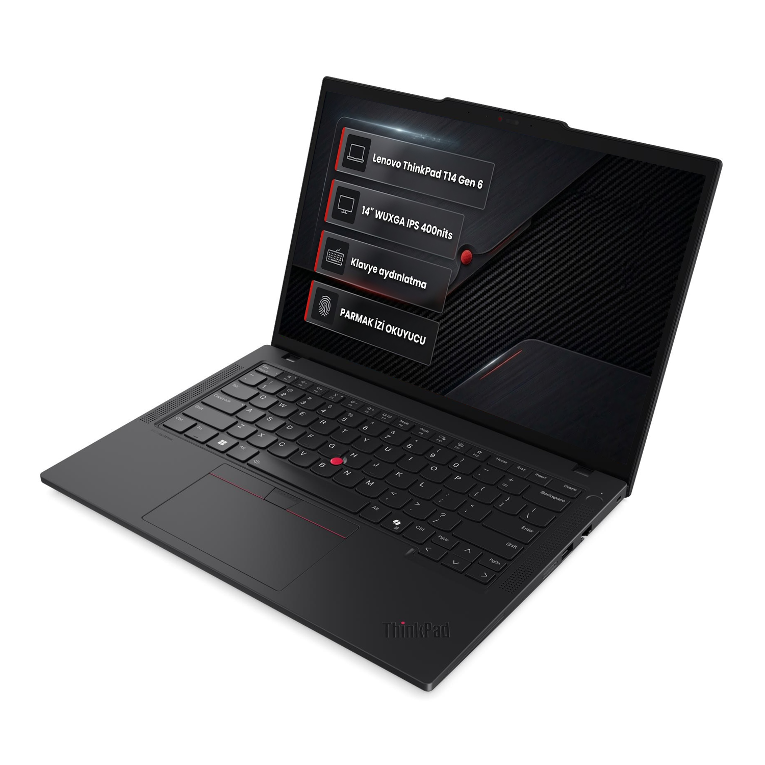 Lenovo ThinkPad T14 Sağ ve Sol Giriş Profilleri