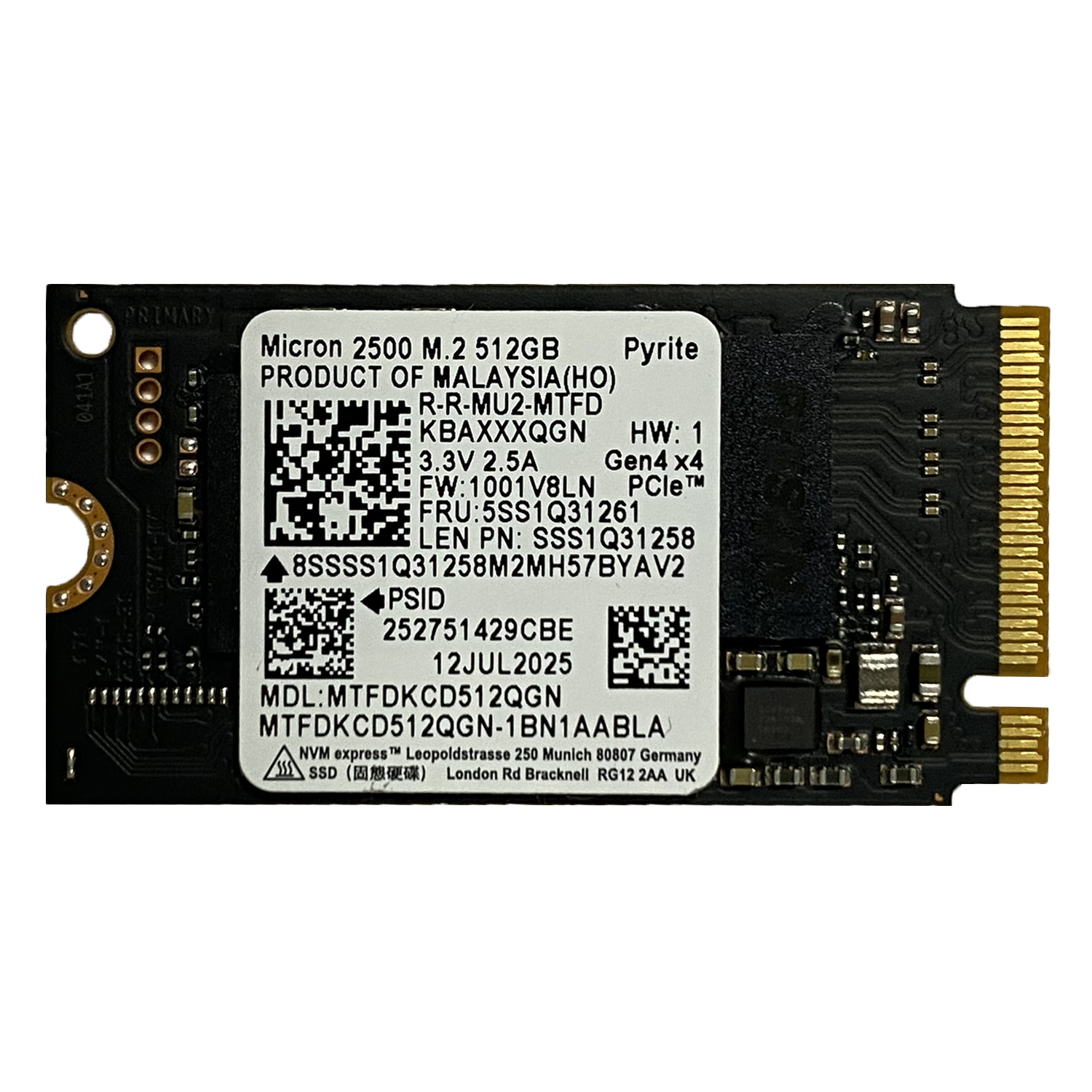 Micron 2550 Ürün Görseli