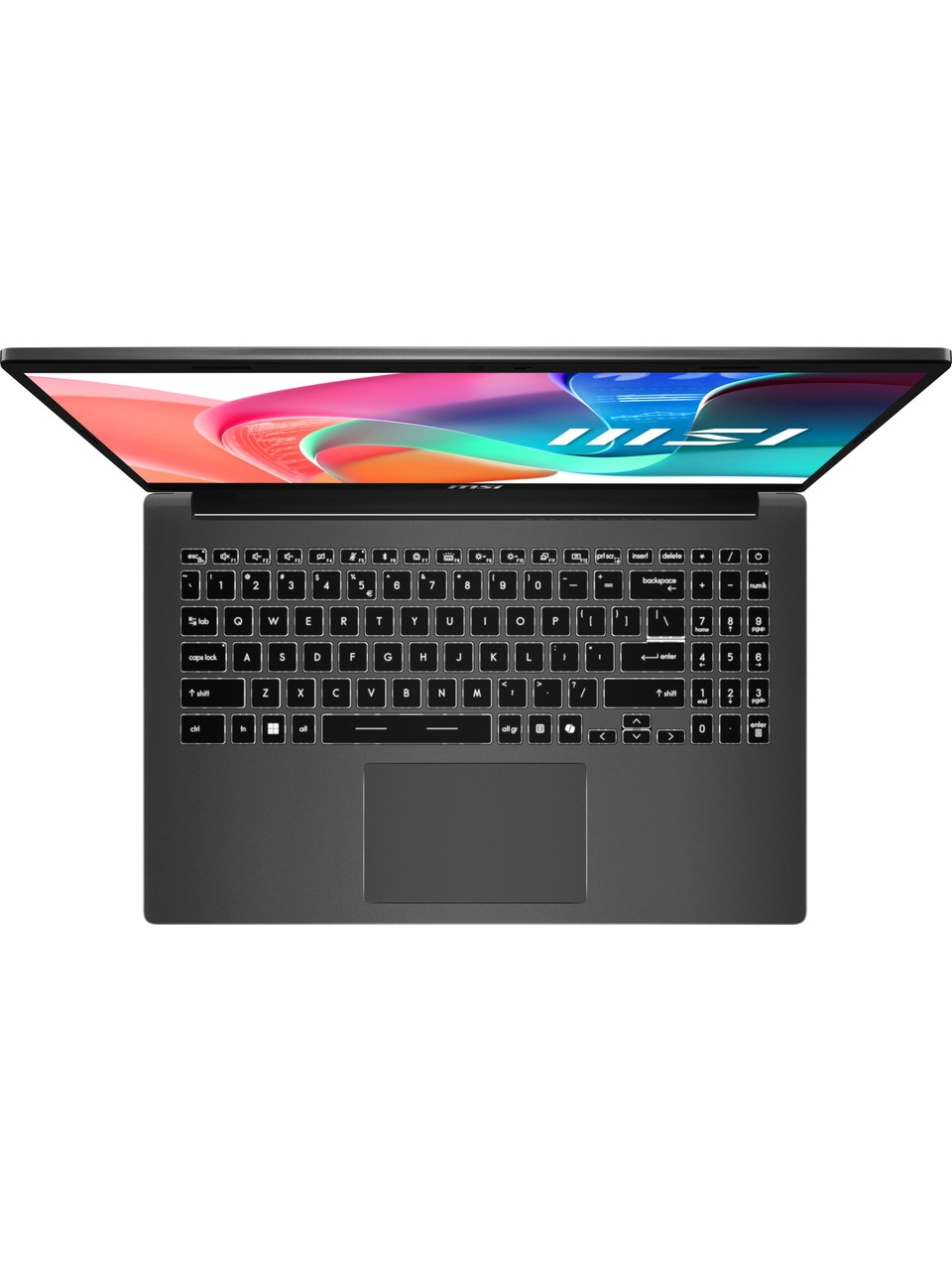 MSI Modern 15 Klavye ve Portlar