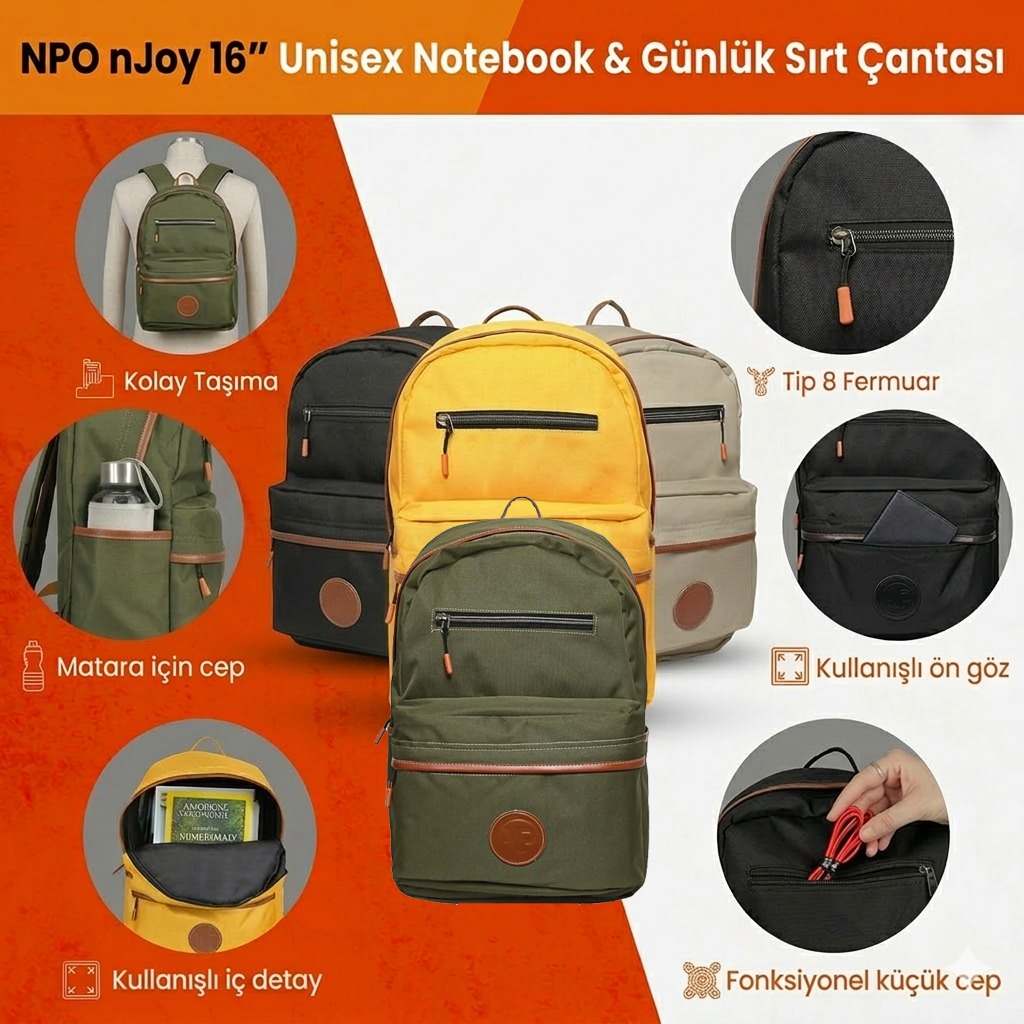 NPO nJoy 16 Sırt Çantası