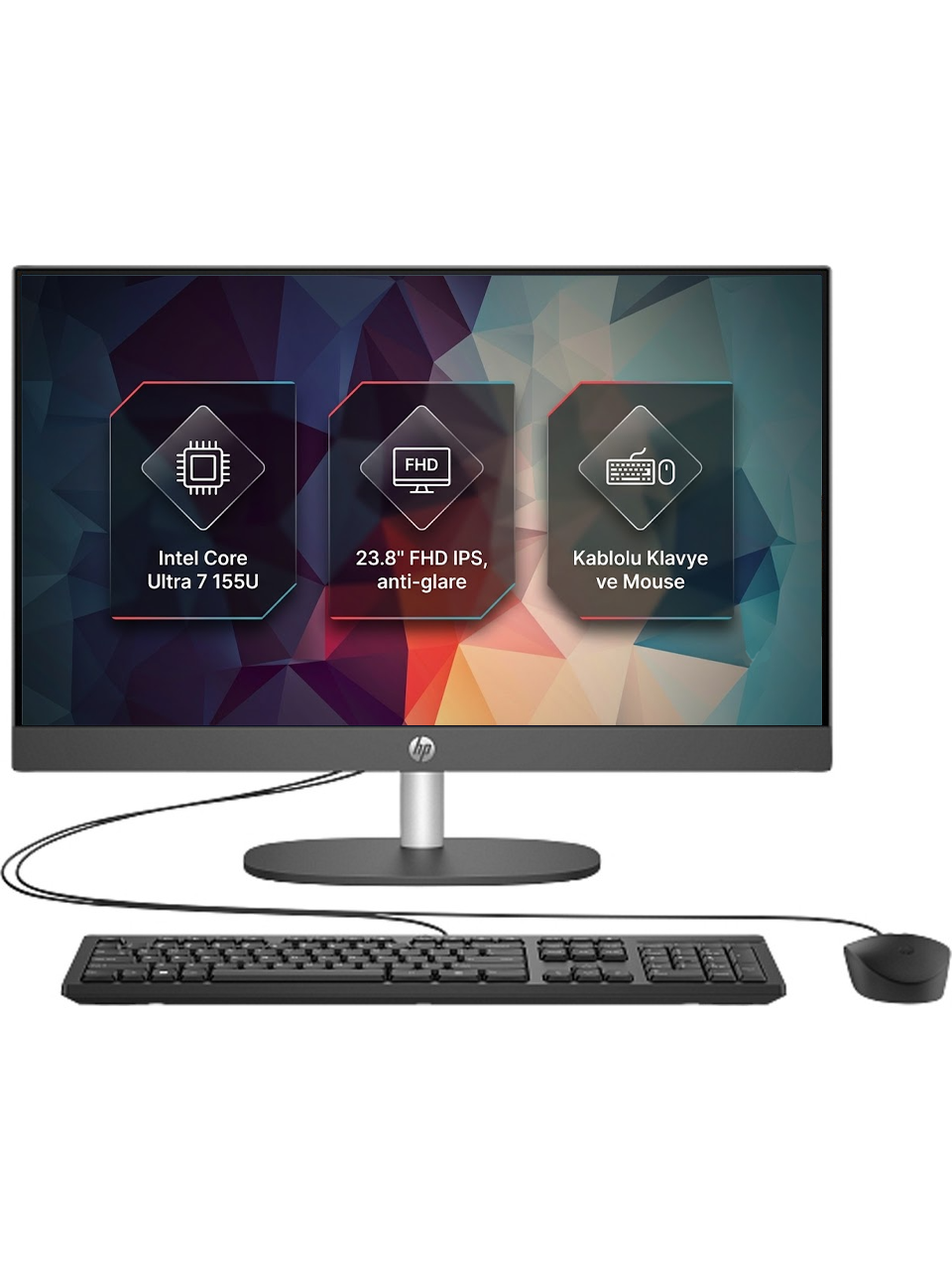 HP ProOne 240 G10 All In One - Önden Görünüm